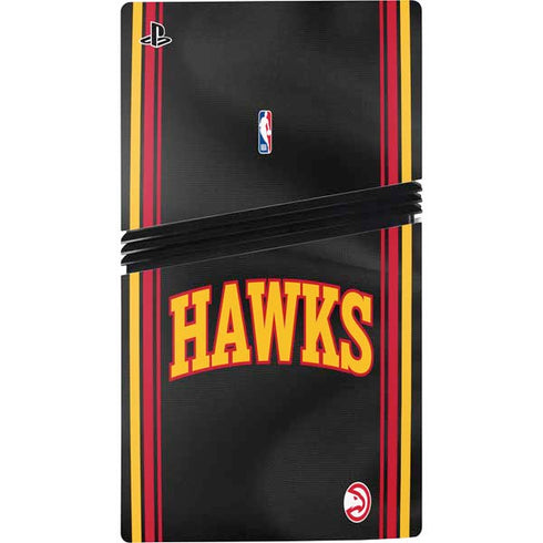 NBA Atlanta Hawks Jersey PS5 Pro Disk Console Skin