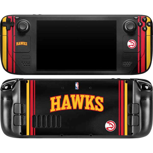 NBA Atlanta Hawks Jersey Steam Deck Handheld Gaming Computer OLED Skin