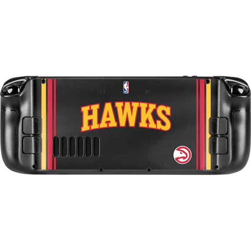 NBA Atlanta Hawks Jersey Steam Deck Handheld Gaming Computer OLED Skin