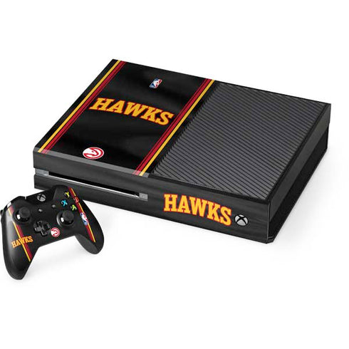 NBA Atlanta Hawks Jersey Xbox One Console and Controller Bundle Skin