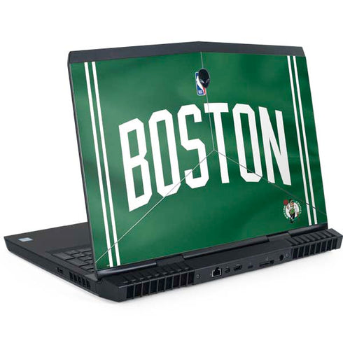 NBA Boston Celtics Jersey Dell Alienware Skin