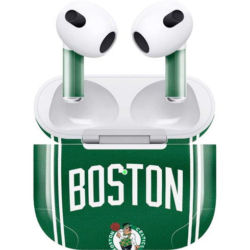 NBA Boston Celtics Jersey Apple AirPods (3rd Gen 2021) Skin