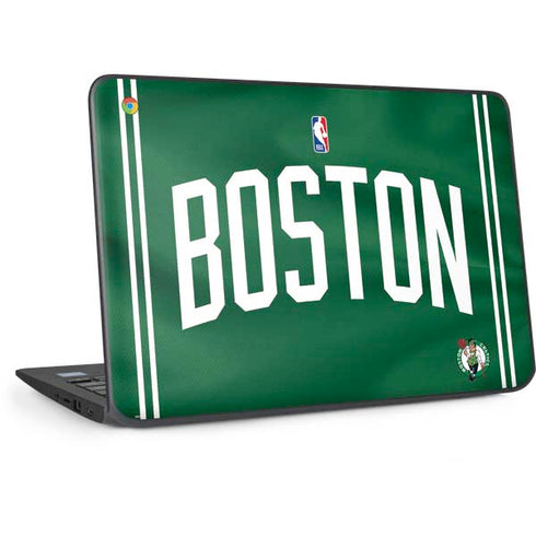 NBA Boston Celtics Jersey HP Chromebook Skin