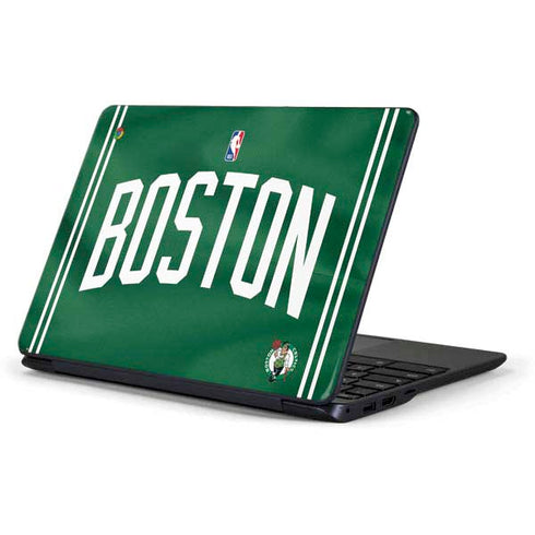 NBA Boston Celtics Jersey Samsung Chromebook Skin