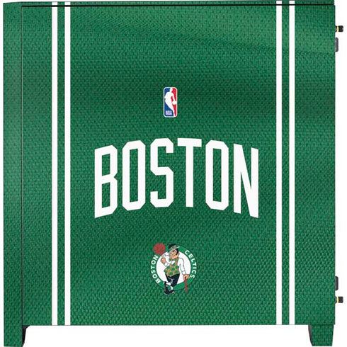 NBA Boston Celtics Jersey Corsair 4000D Tempered Glass Mid-Tower ATX Case Skin