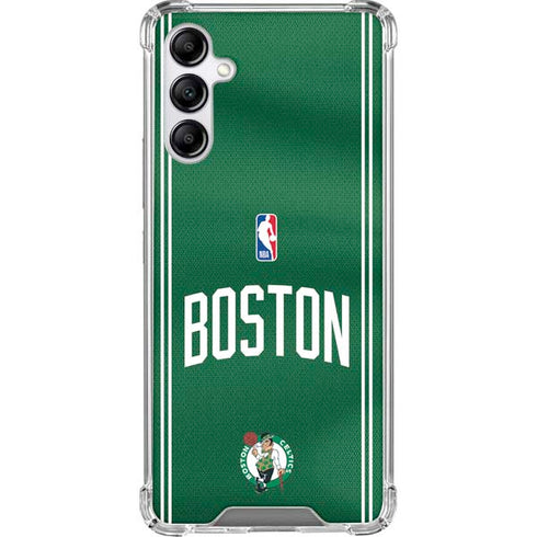 NBA Boston Celtics Jersey Galaxy A14 5G Clear Case