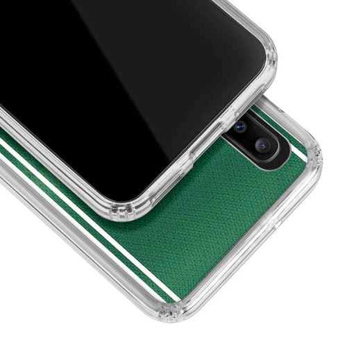NBA Boston Celtics Jersey Galaxy A20 Clear Case