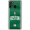 NBA Boston Celtics Jersey Galaxy A21 Clear Case