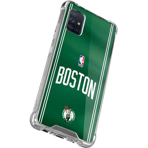 NBA Boston Celtics Jersey Galaxy A51 5G Clear Case