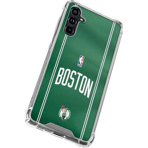 NBA Boston Celtics Jersey Galaxy A54 5G Clear Case
