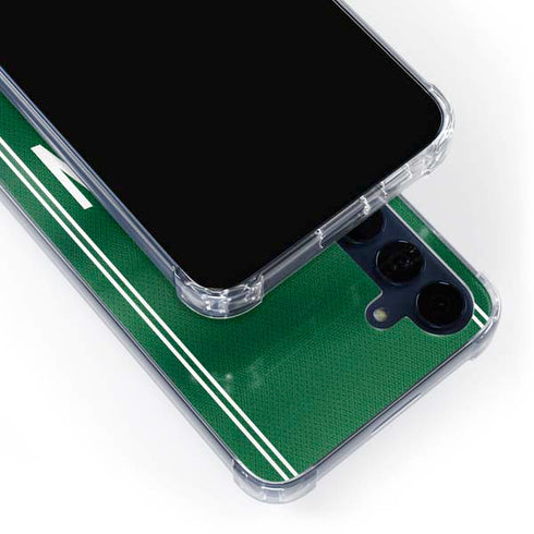 NBA Boston Celtics Jersey Galaxy A55 5G Clear Case
