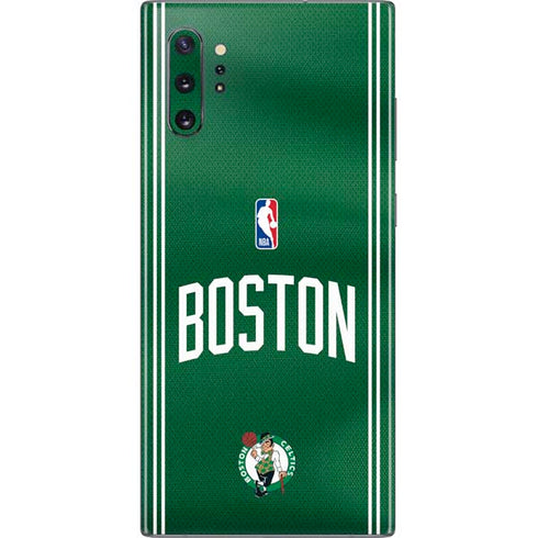 NBA Boston Celtics Jersey Galaxy Note 10 Plus Skin