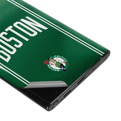 NBA Boston Celtics Jersey Galaxy Note 10 Plus Skin