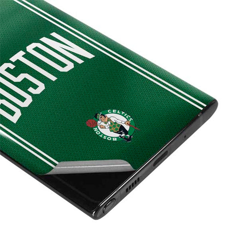 NBA Boston Celtics Jersey Galaxy Note 10 Skin
