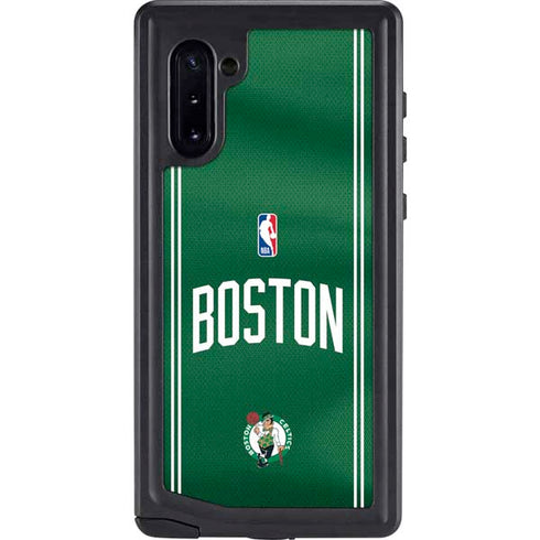 NBA Boston Celtics Jersey Galaxy Note 10 Waterproof Case