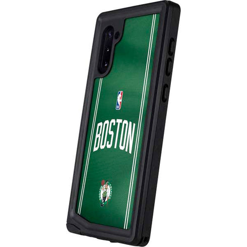 NBA Boston Celtics Jersey Galaxy Note 10 Waterproof Case