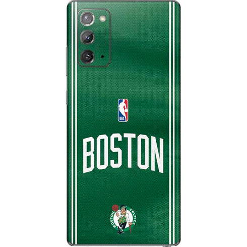 NBA Boston Celtics Jersey Galaxy Note20 5G Skin