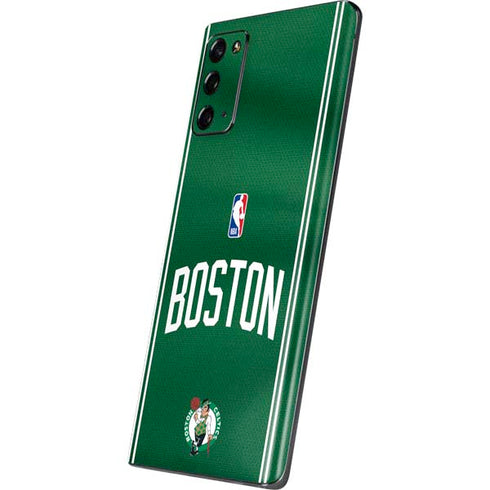 NBA Boston Celtics Jersey Galaxy Note20 5G Skin
