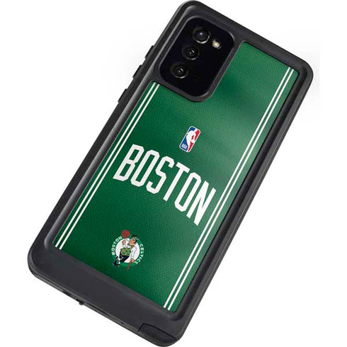 NBA Boston Celtics Jersey Galaxy Note20 5G Waterproof Case