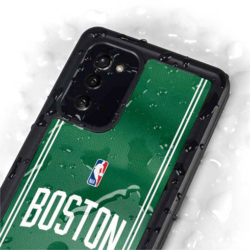 NBA Boston Celtics Jersey Galaxy Note20 5G Waterproof Case