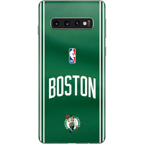 NBA Boston Celtics Jersey Galaxy S10 Skin
