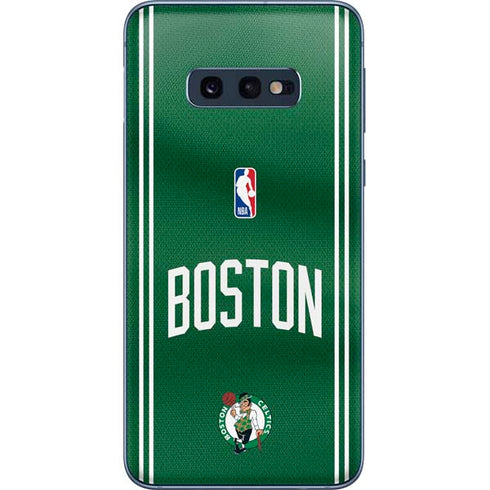 NBA Boston Celtics Jersey Galaxy S10e Skin