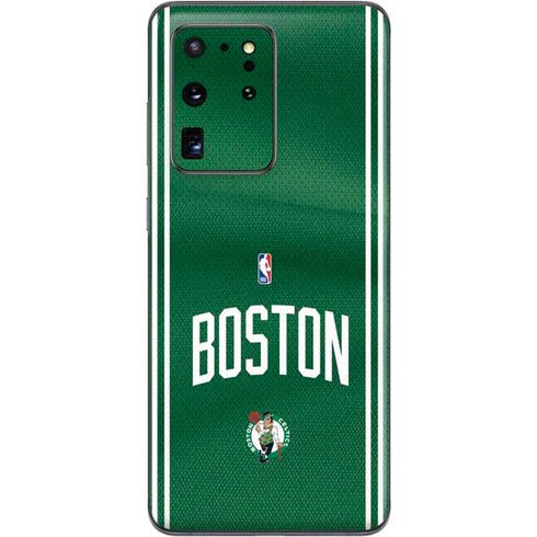 NBA Boston Celtics Jersey Galaxy S20 Ultra 5G Skin