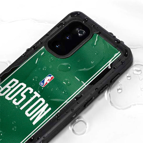 NBA Boston Celtics Jersey Galaxy S20 Waterproof Case