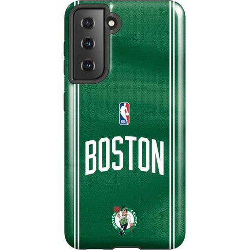 NBA Boston Celtics Jersey Galaxy S21 5G Pro Case