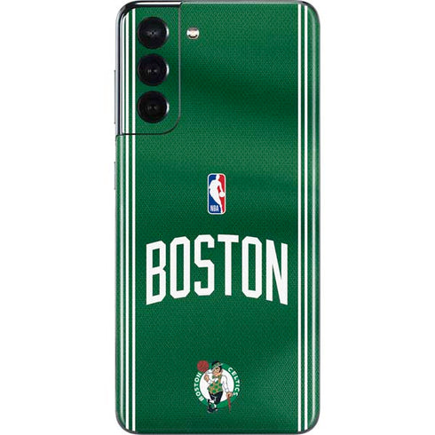 NBA Boston Celtics Jersey Galaxy S21 5G Skin