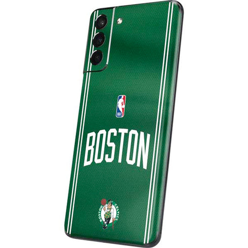 NBA Boston Celtics Jersey Galaxy S21 5G Skin
