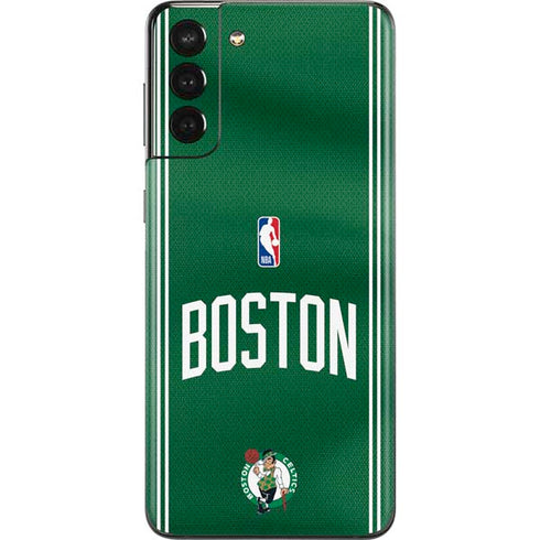 NBA Boston Celtics Jersey Galaxy S21 Plus 5G Skin