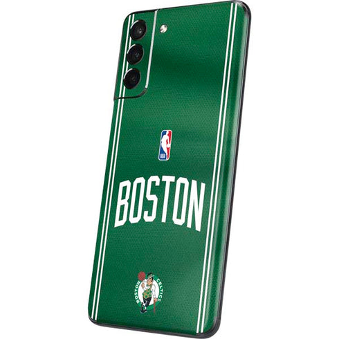 NBA Boston Celtics Jersey Galaxy S21 Plus 5G Skin