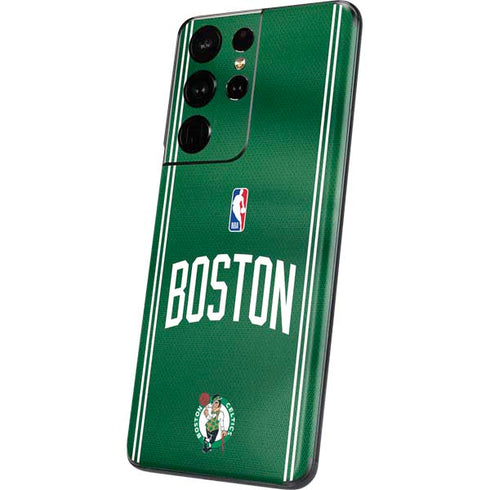 NBA Boston Celtics Jersey Galaxy S21 Ultra 5G Skin