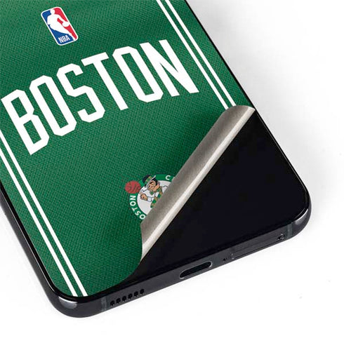 NBA Boston Celtics Jersey Galaxy S22 Skin