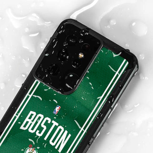 NBA Boston Celtics Jersey Galaxy S24 Ultra Waterproof Case