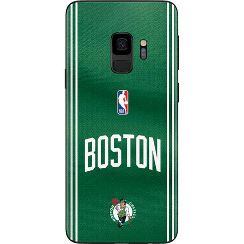 NBA Boston Celtics Jersey Galaxy S9 Skin
