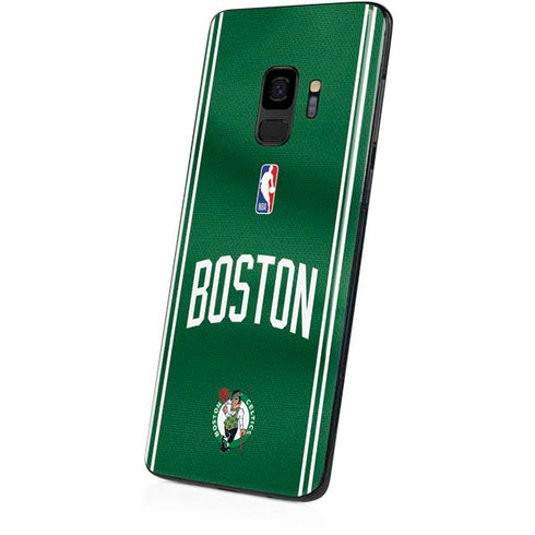 NBA Boston Celtics Jersey Galaxy S9 Skin