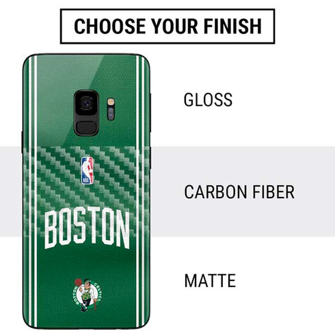 NBA Boston Celtics Jersey Galaxy S9 Skin