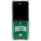 NBA Boston Celtics Jersey Galaxy Z Flip6 Clear Case