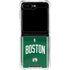 NBA Boston Celtics Jersey Galaxy Z Flip6 Clear Case
