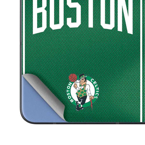 NBA Boston Celtics Jersey Galaxy Z Fold5 5G Skin