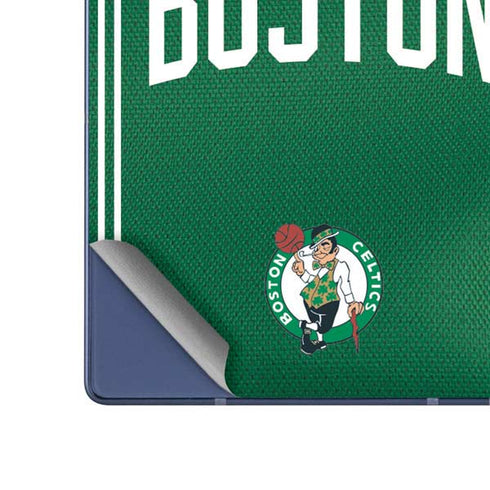 NBA Boston Celtics Jersey Galaxy Z Fold6 Skin