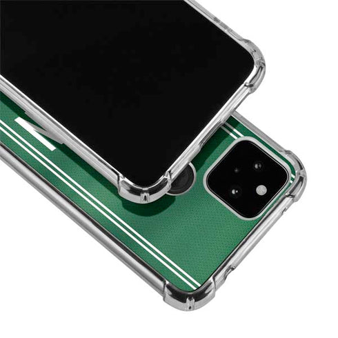 NBA Boston Celtics Jersey Google Pixel 5a 5G Clear Case