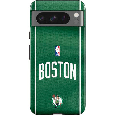 NBA Boston Celtics Jersey Pixel Cases