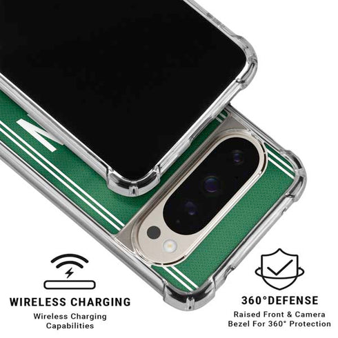 NBA Boston Celtics Jersey Google Pixel 9 Pro XL Clear Case