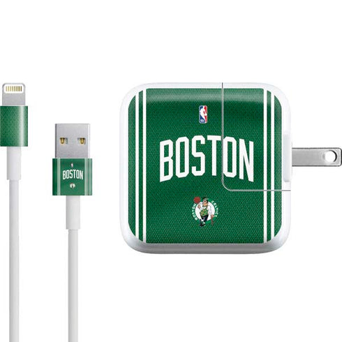 NBA Boston Celtics Jersey iPad Charger (10W USB) Skin