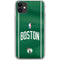 NBA Boston Celtics Jersey iPhone 11 Clear Case