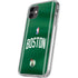 NBA Boston Celtics Jersey iPhone 11 Clear Case