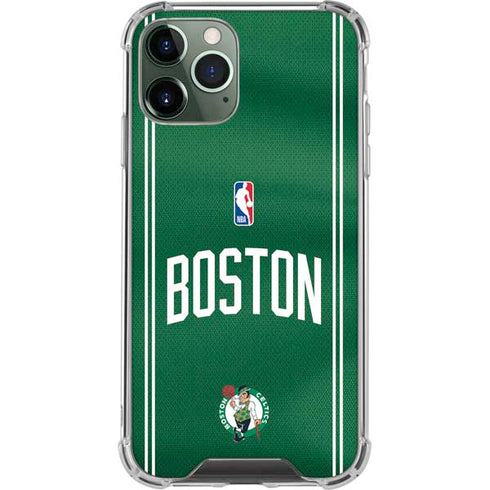 NBA Boston Celtics Jersey iPhone 11 Pro Max Clear Case